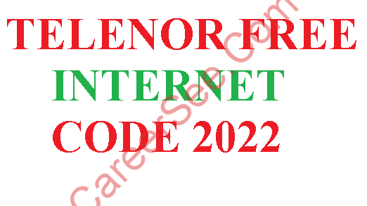 TELENOR FREE INTERNET CODE 2022