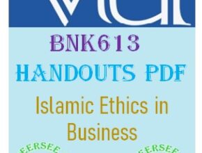 BNK613 Handouts pdf