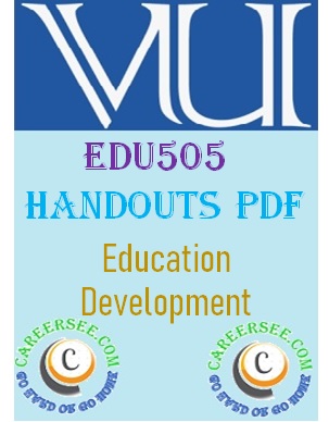 EDU505 Handouts pdf download