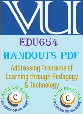 EDU654 Handouts pdf download