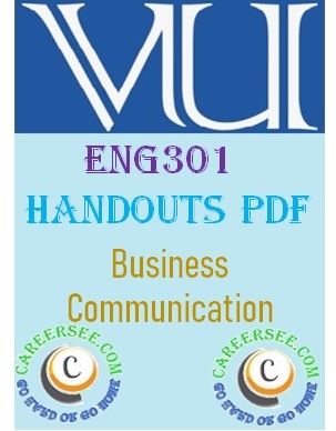 ENG301 Handouts pdf download 