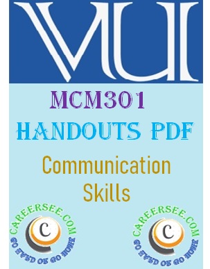 MCM301 Handouts pdf 