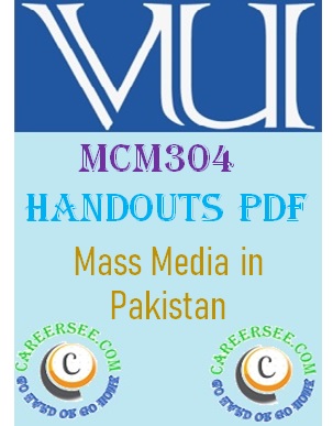 MCM304 Handouts pdf 