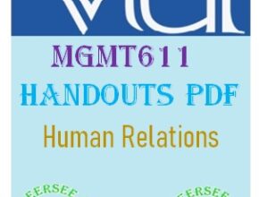 MGMT611 Handouts pdf