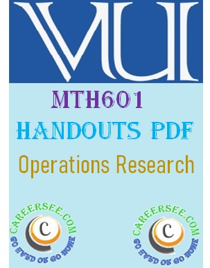 MTH601 Handouts pdf 