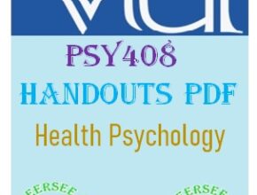 PSY408 Handouts pdf