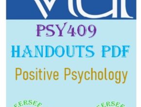 PSY409 Handouts pdf
