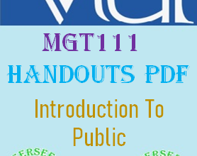 MGT111 Handouts pdf