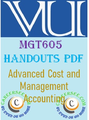 MGT605 Handouts pdf 