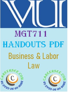 MGT711 Handouts pdf download