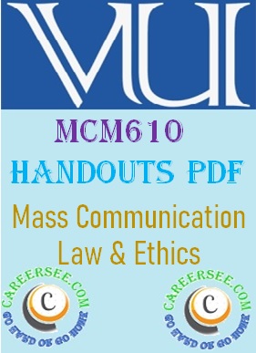 MCM610 Handouts pdf 